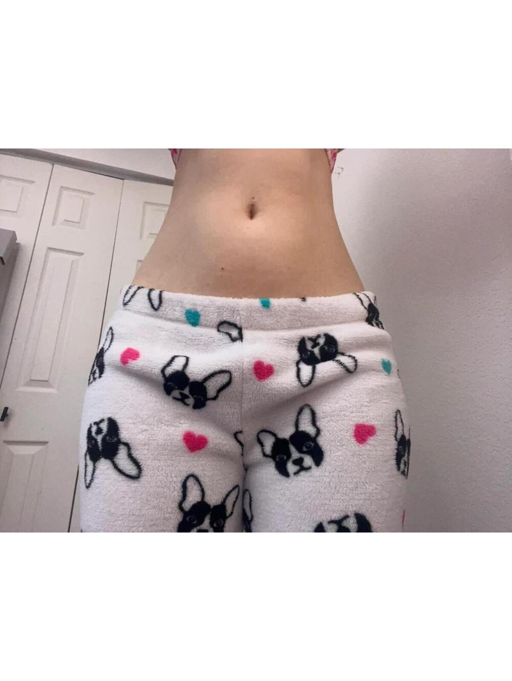 Y2K pajama pants cute emo scene